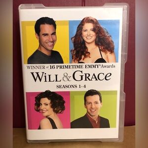 Will & Grace Season 1-4 DVD Set